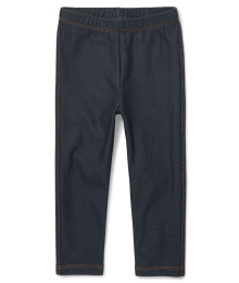 Childrens Place True Indigo Denim Look Leggings